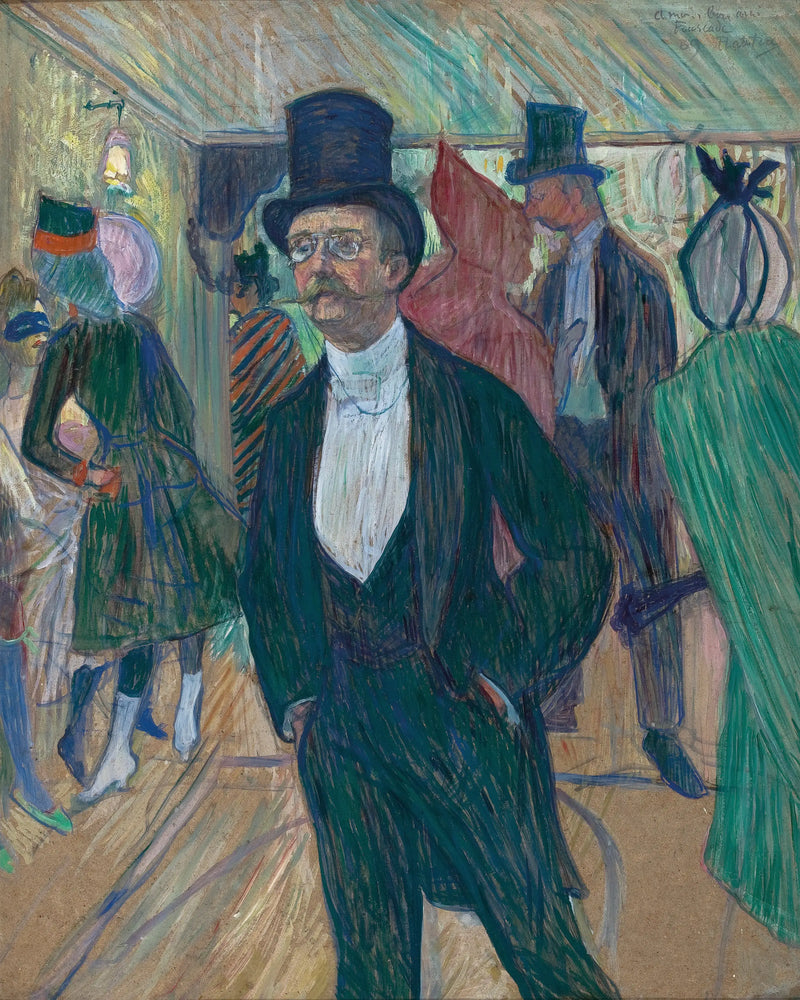 Mr. Fourcade - Henri de Toulouse-Lautrec