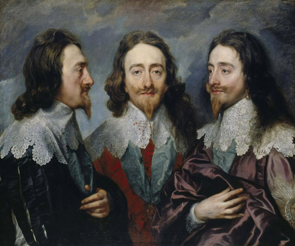 Charles Ier (en trois positions) - Antoine van Dyck - Alpha Reproduction