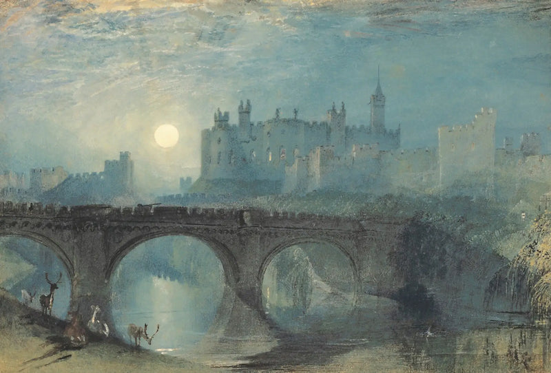 Alnwick Castle - J. M. W. Turner
