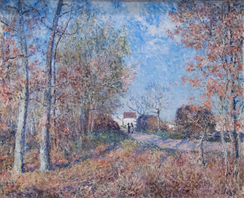 A Corner of Wood at Sablons - Alfred Sisley