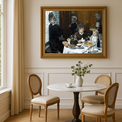 🍽️ The Lunch – Claude Monet (1868–1869)