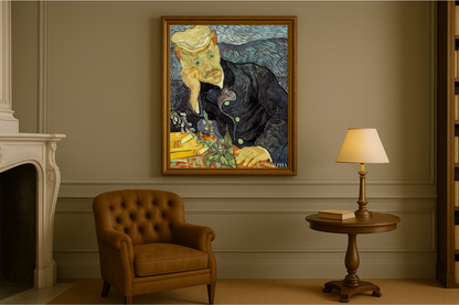 🖼️ Portrait of Dr. Gachet – Vincent van Gogh (1890)