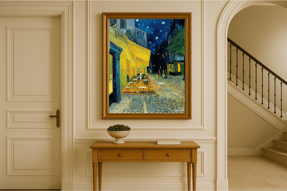🖼️ Café Terrace at Night – Vincent van Gogh (1888)