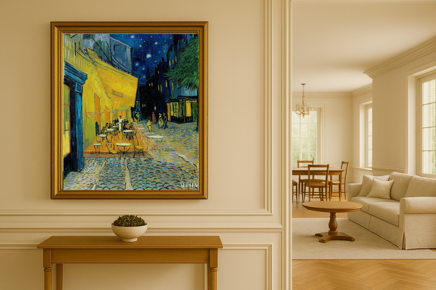🖼️ Café Terrace at Night – Vincent van Gogh (1888)