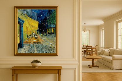 🖼️ Café Terrace at Night – Vincent van Gogh (1888)