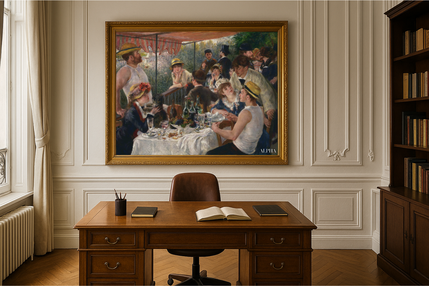 Luncheon of the Boating Party - Pierre-Auguste Renoir