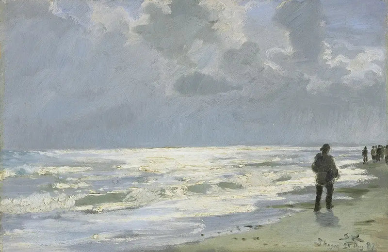 Storm at Sea - Peder Severin Krøyer