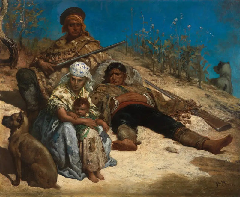 The Spanish Smugglers - Gustave Doré