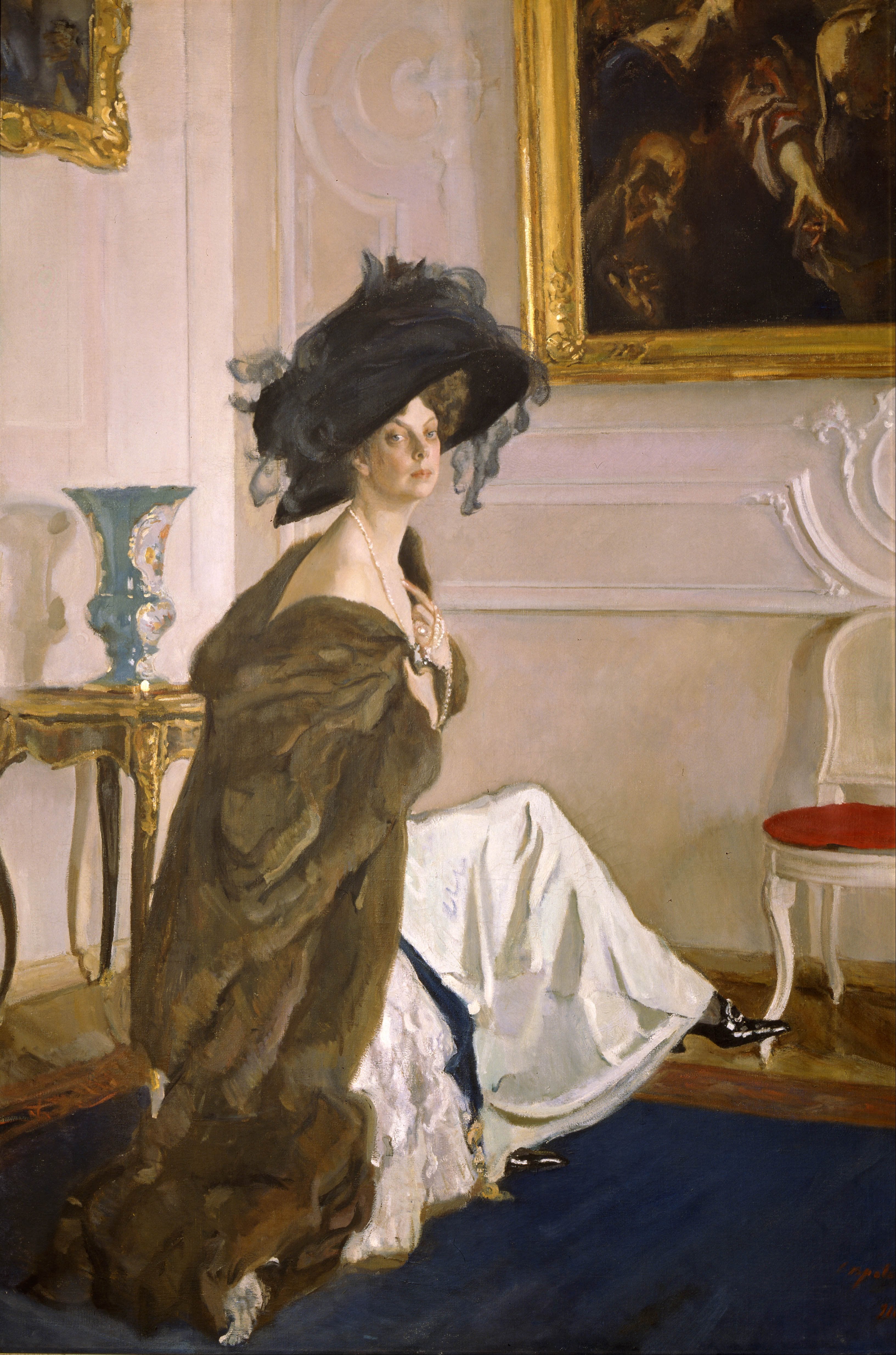 Portrait of Princess Olga Orlova - Valentin Serov