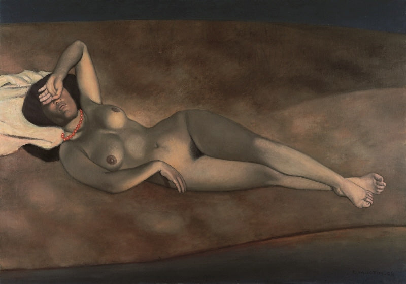 Femme nue couchée sur le sable - Félix Vallotton