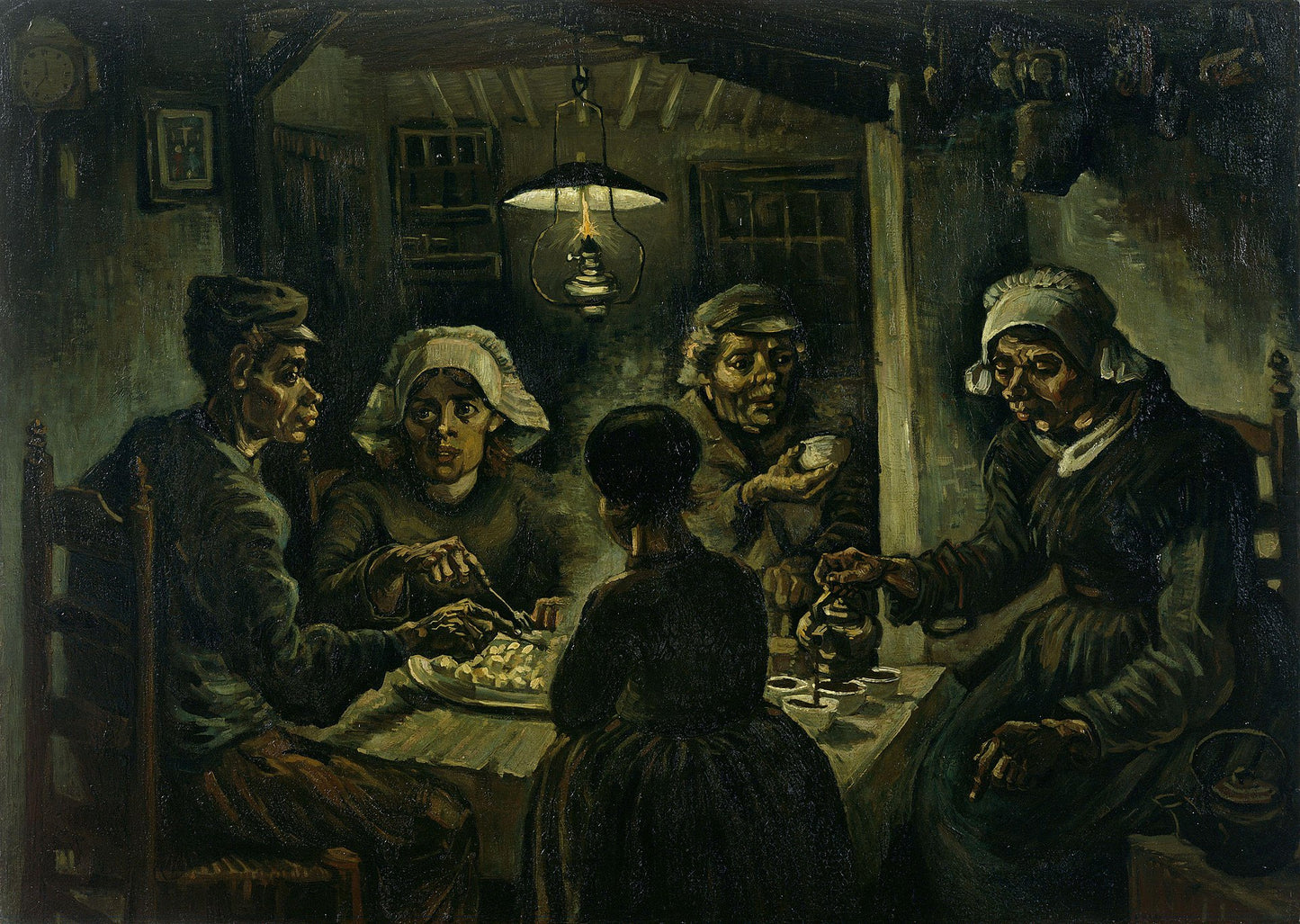 Les Mangeurs de pommes de terre - Van Gogh
