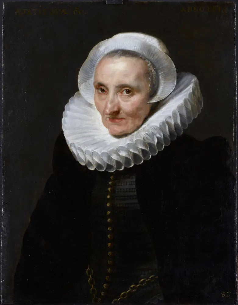 Portrait of a 60-year-old woman - Antoine van Dyck