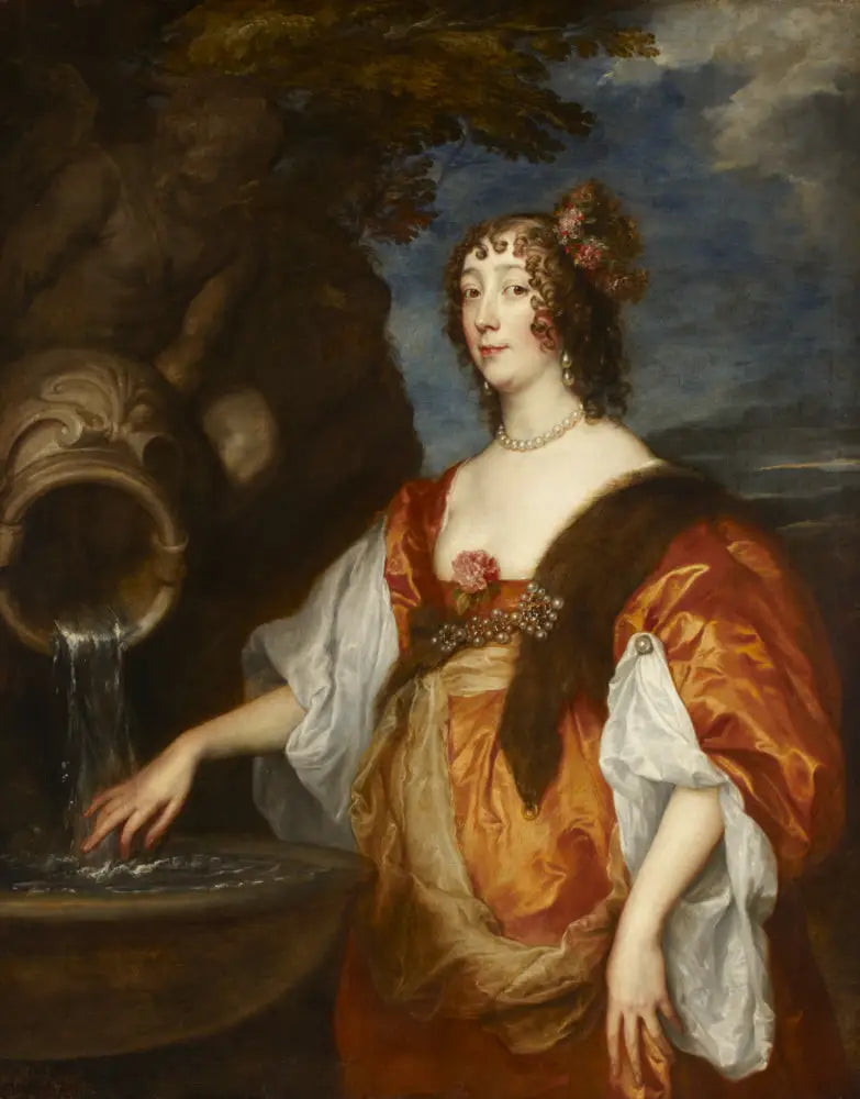 Lady Lucy Percy, Countess of Carlisle (circa 1600 - 1660) - Antoine van Dyck