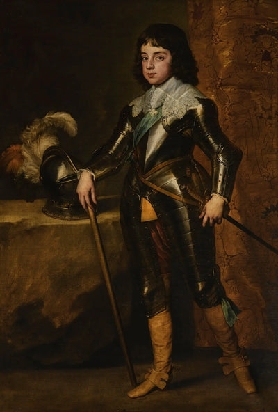 Portrait de Charles II en prince de Galles - Antoine van Dyck - Alpha Reproduction