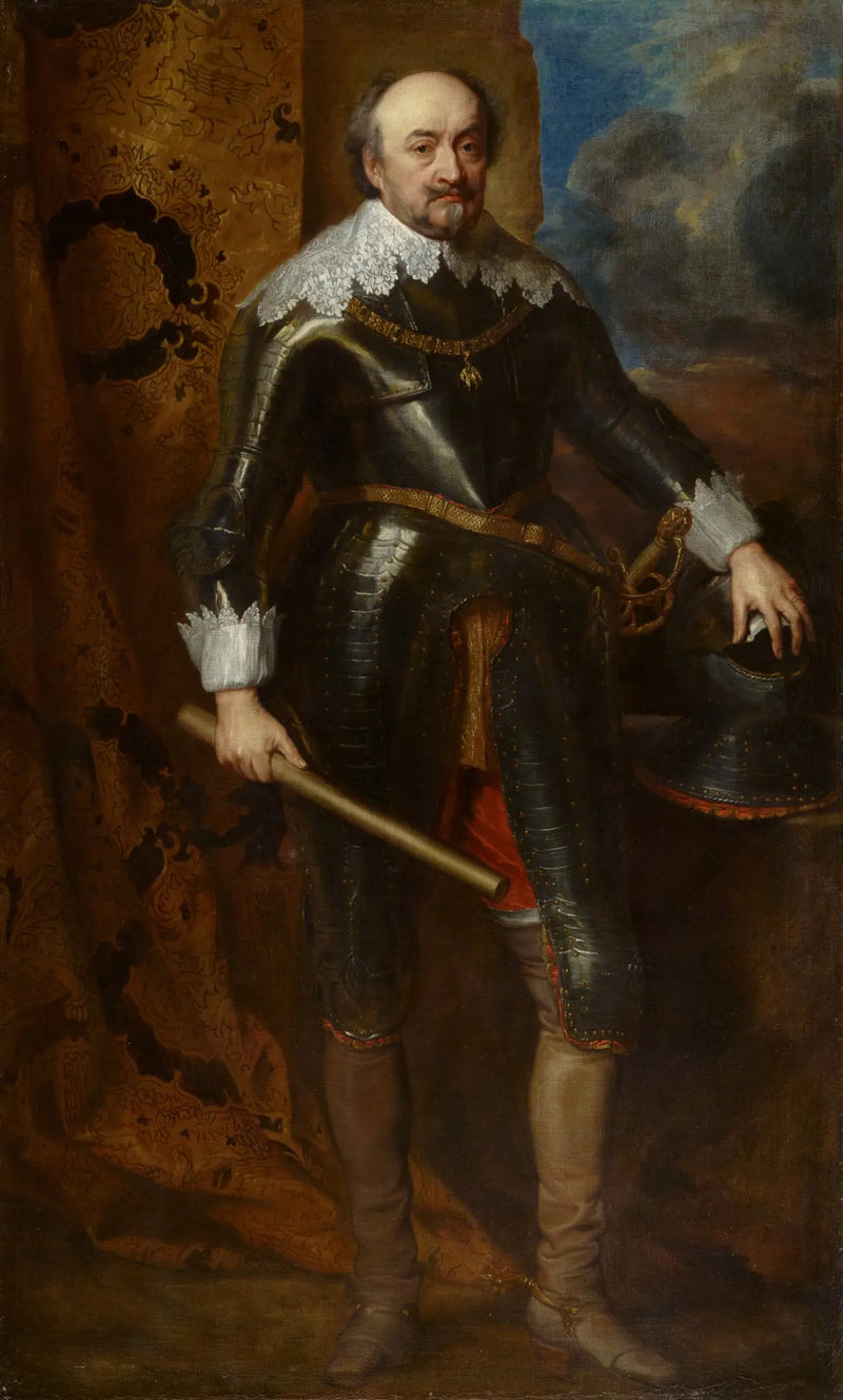 Portrait of Johann VIII, Count of Nassau-Siegen - Antoine van Dyck