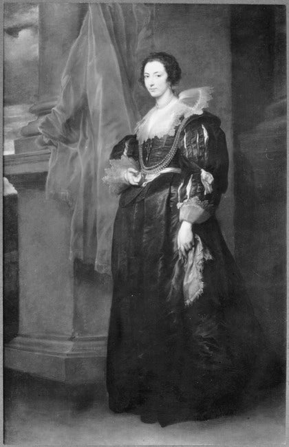 Portrait de Johanna de Blois, épouse de Barthélomé de Juge - Antoine van Dyck