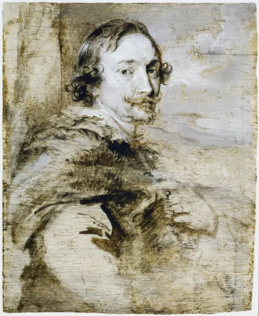 Portrait of Lucas van Uffel or Daniel Nys - Antoine van Dyck