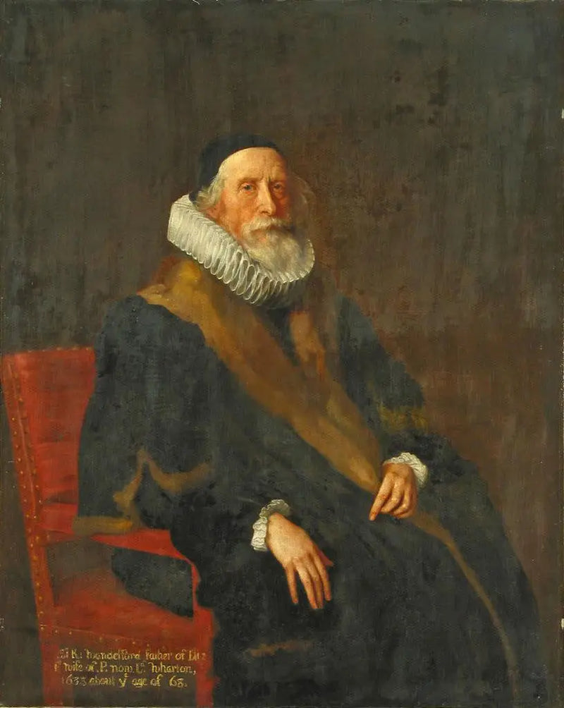 Portrait of Sir Rowland Wandesford (circa 1570 - after 1683) - Antoine van Dyck