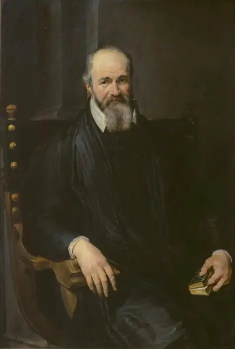 Portrait d’un homme dans un fauteuil - Antoine van Dyck - Alpha Reproduction
