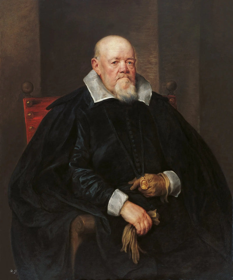 Portrait of a Man with a Medallion - Antoine van Dyck