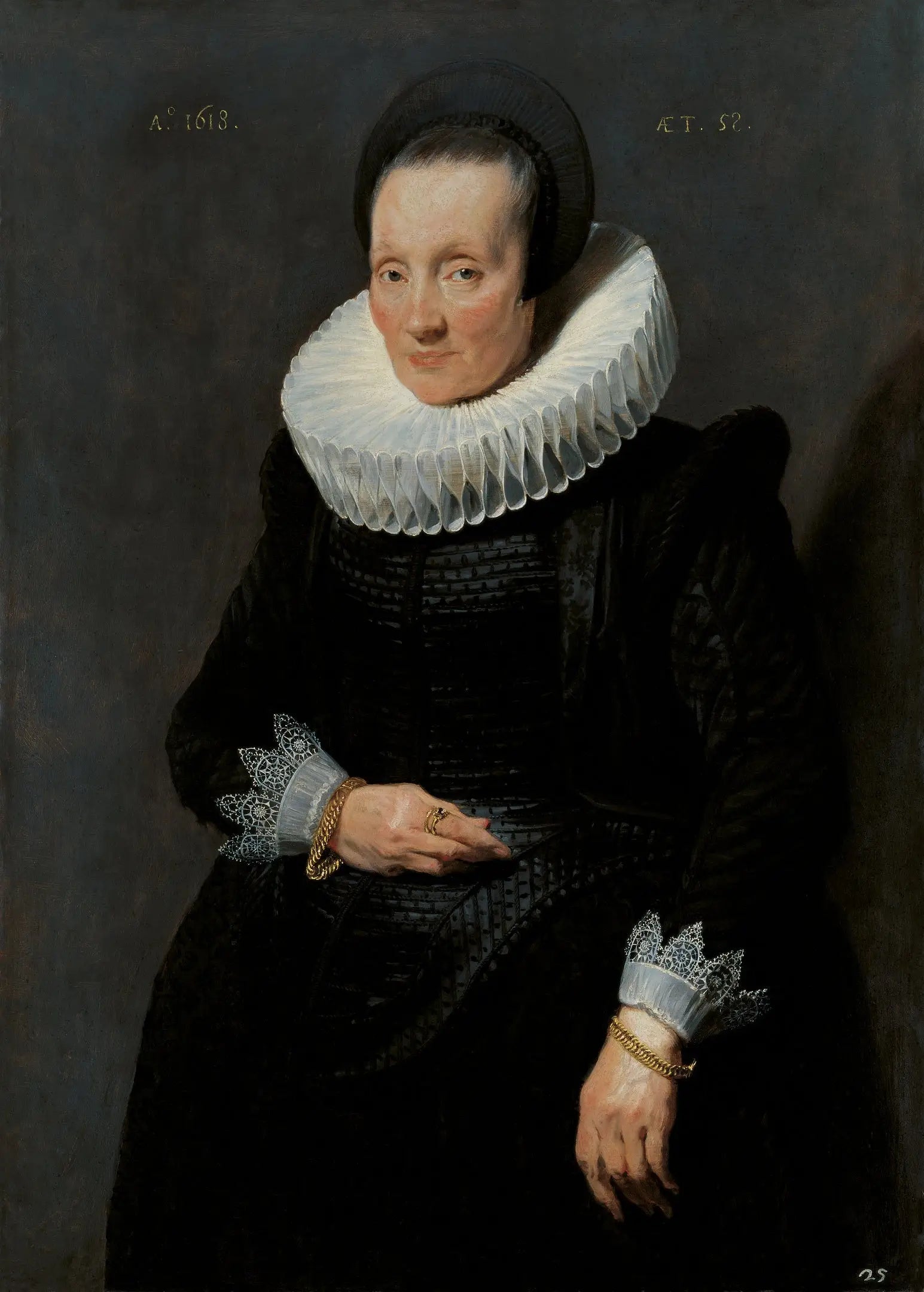 Portrait de femme 1618 - Antoine van Dyck - Alpha Reproduction