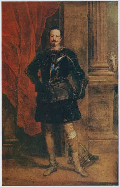 Portrait of a man, perhaps Filippo van Spinola - Antoine van Dyck