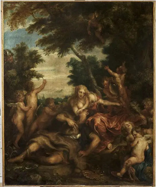 Renaud and the Enchantress Armide - Antoine van Dyck