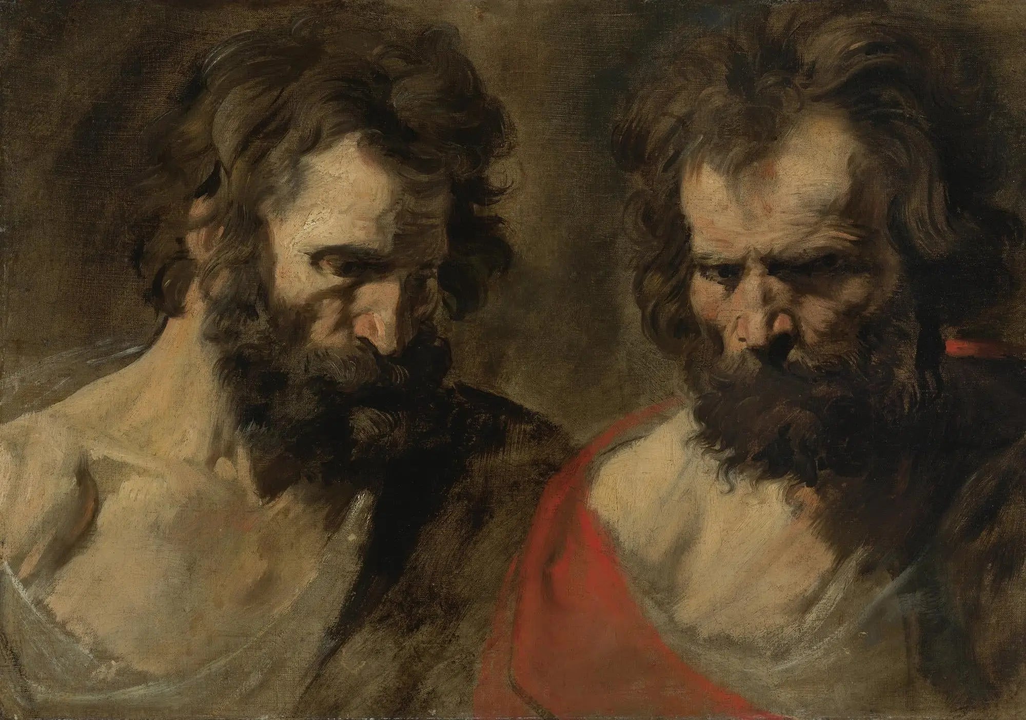Deux têtes - Antoine van Dyck - Alpha Reproduction