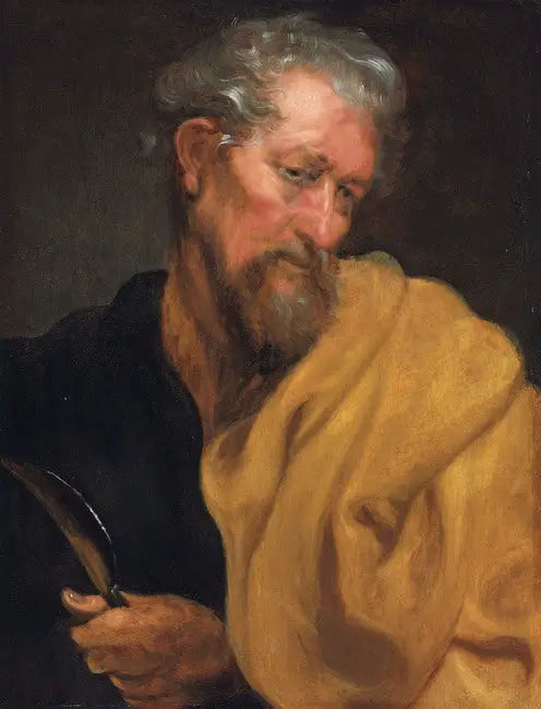 The Apostle Saint Barthélemy - Antoine van Dyck