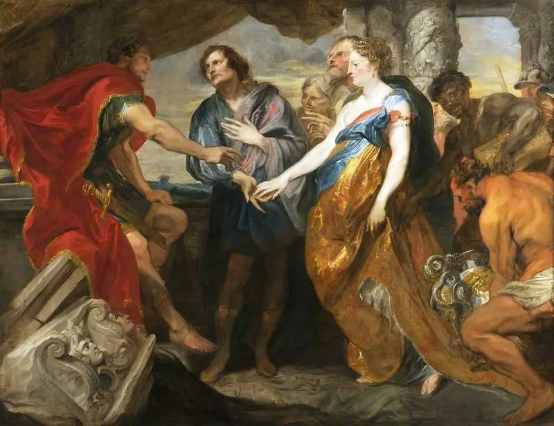 The continence of Scipio - Antoine van Dyck