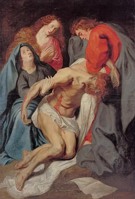 The Descent from the Cross and the Lamentation, 1618-1621 - Antoine van Dyck