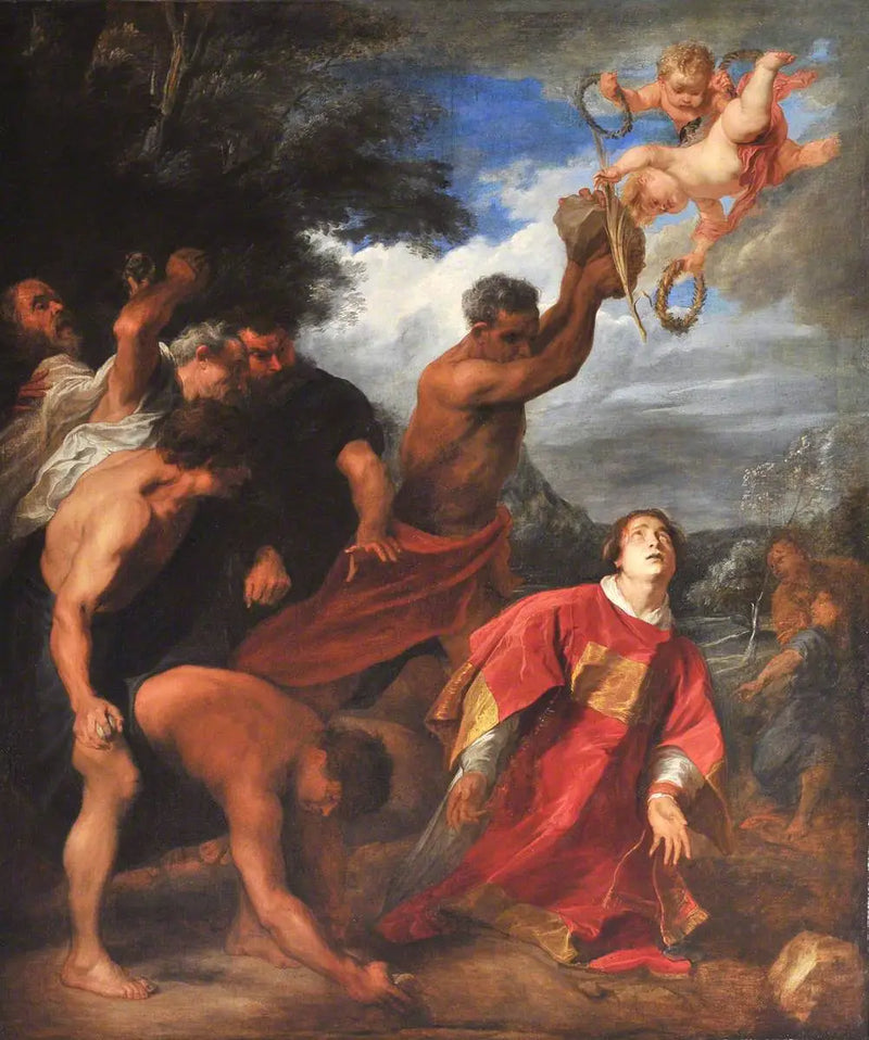The Stoning of Saint Stephen - Antoine van Dyck