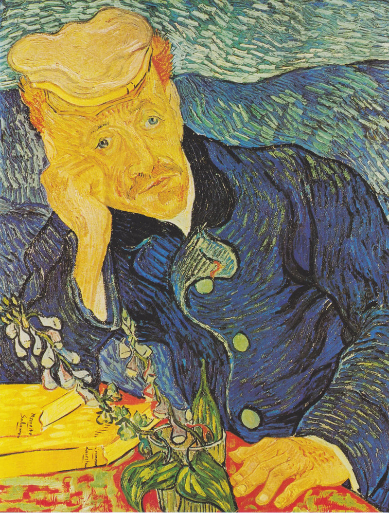 Portrait of Dr. Gachet with Foxglove Branch - Vincent van Gogh