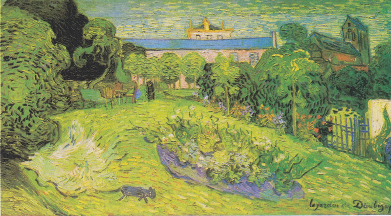 The Garden of Daubigny - Vincent van Gogh