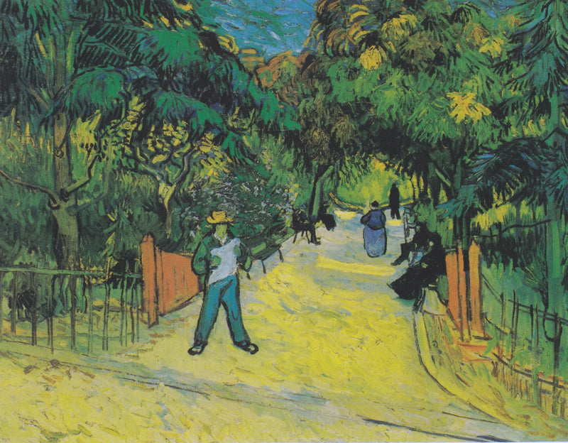 Entrance to the Public Park in Arles - Vincent van Gogh