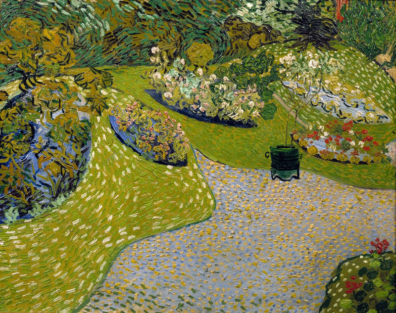 Garden of Auvers - Vincent van Gogh