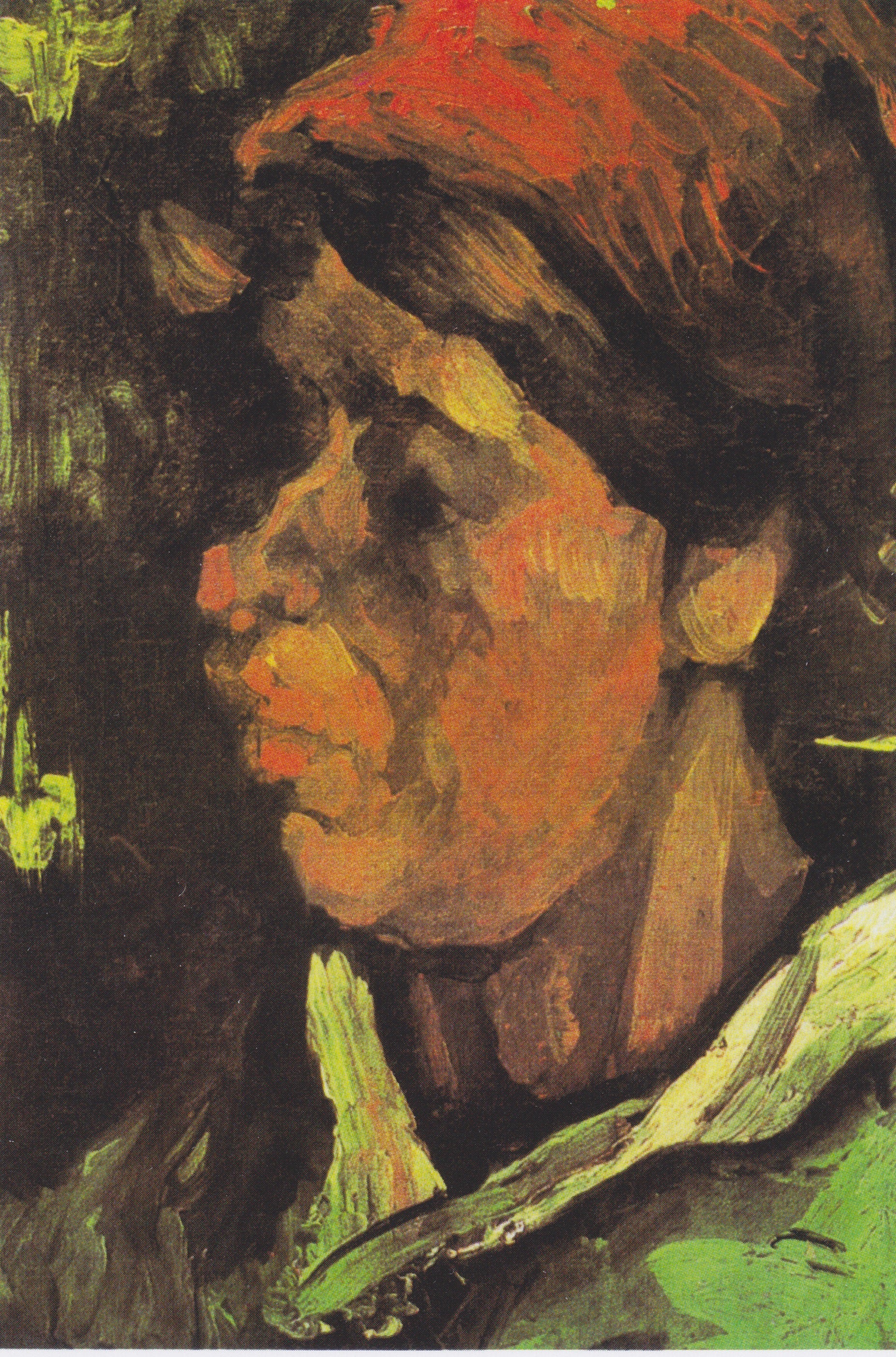 Head of a Dutch Peasant Woman - Vincent van Gogh