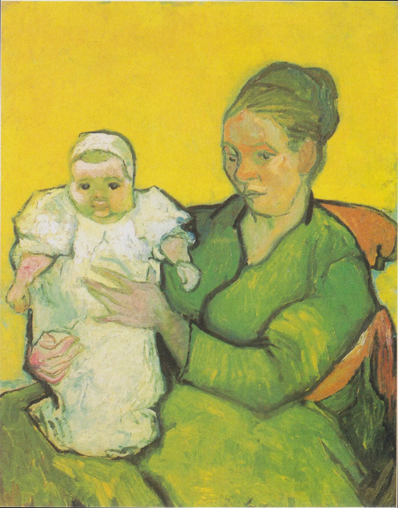 Mother Roulin with her baby - Vincent van Gogh