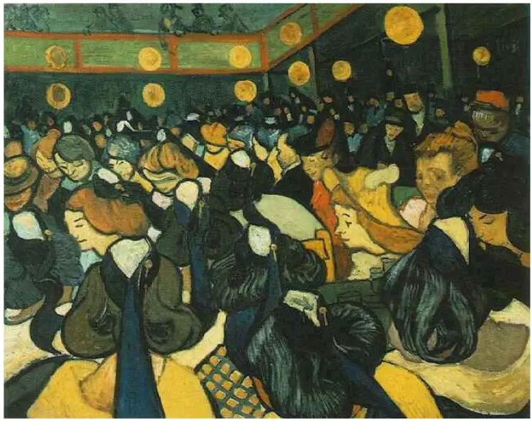 The Dance Hall in Arles - Vincent van Gogh
