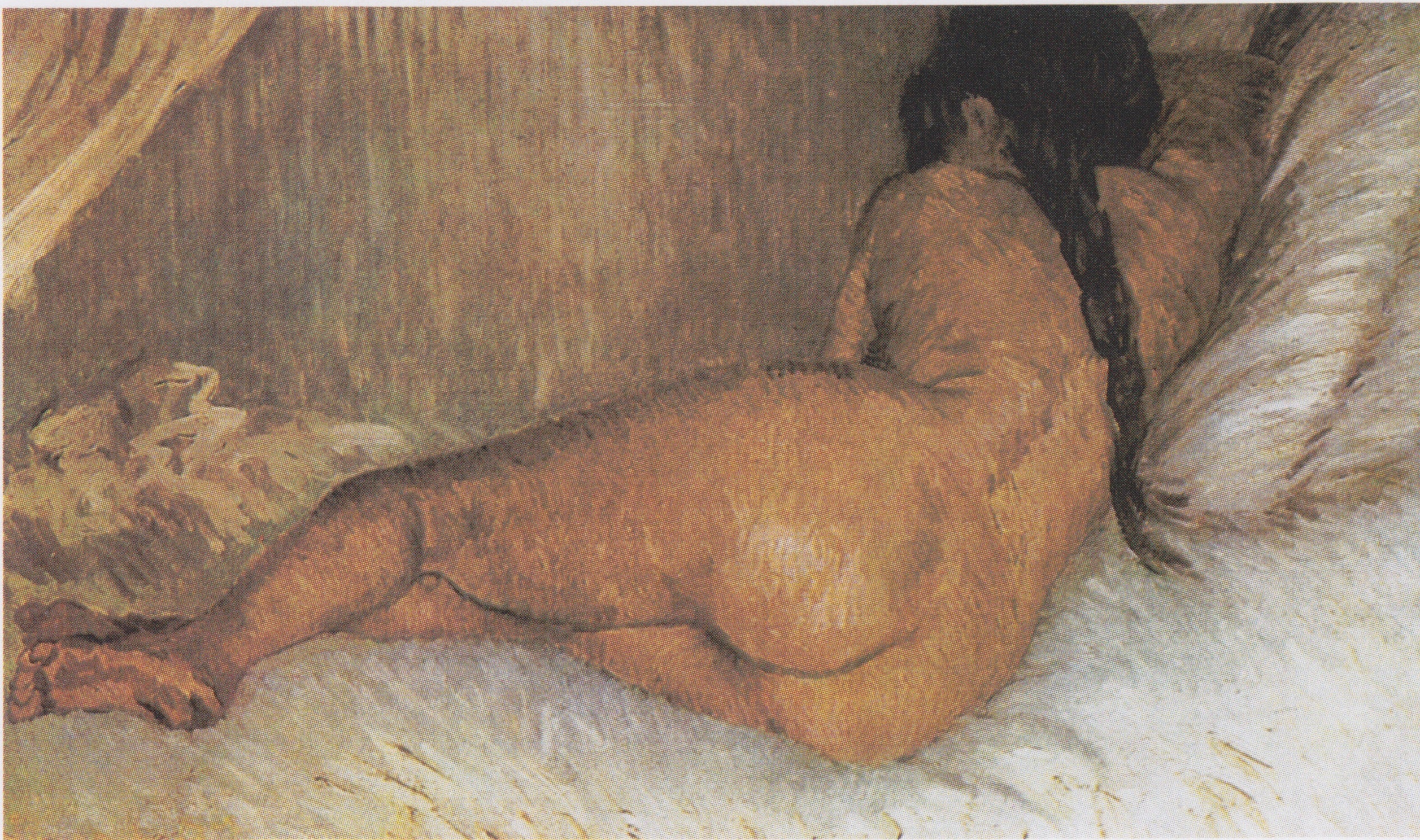 Reclining Nude Woman, Seen from the Back - Vincent van Gogh
