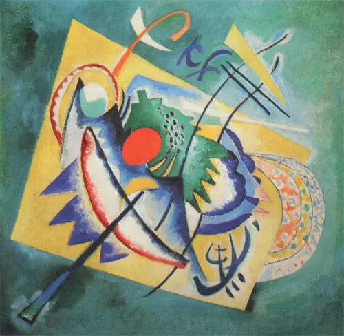 Red Oval - Vassily Kandinsky