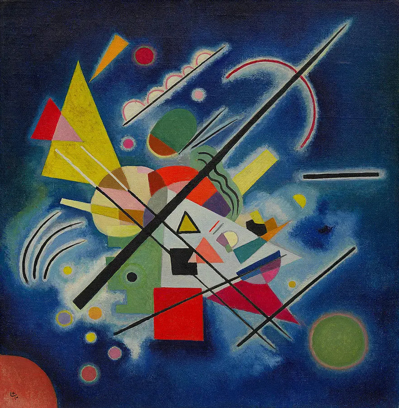 Blue Painting - Vassily Kandinsky