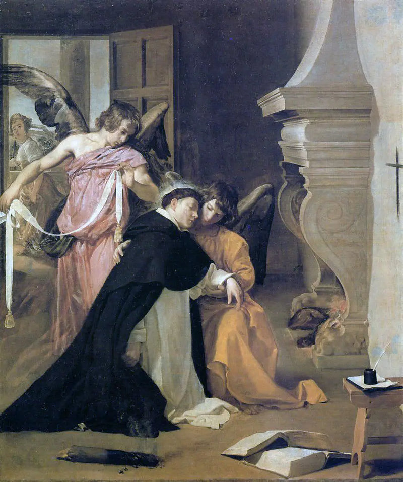 The Temptation of Saint Thomas Aquinas - Diego Velázquez