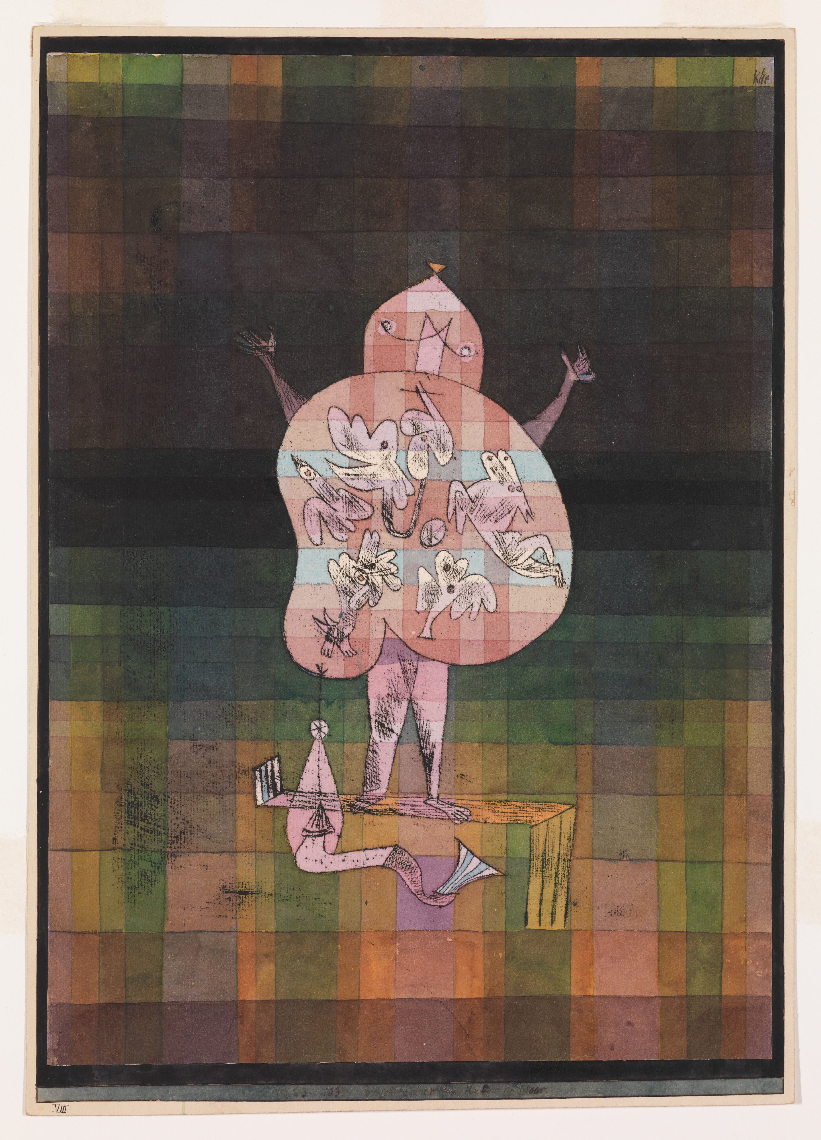 Ventriloquist and Shouter in the Moor - Paul Klee