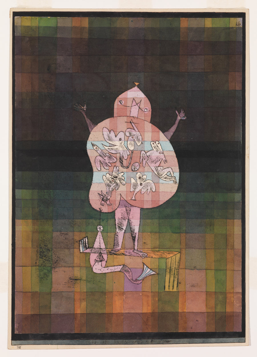 Ventriloquist and Crier in the Moor - Paul Klee