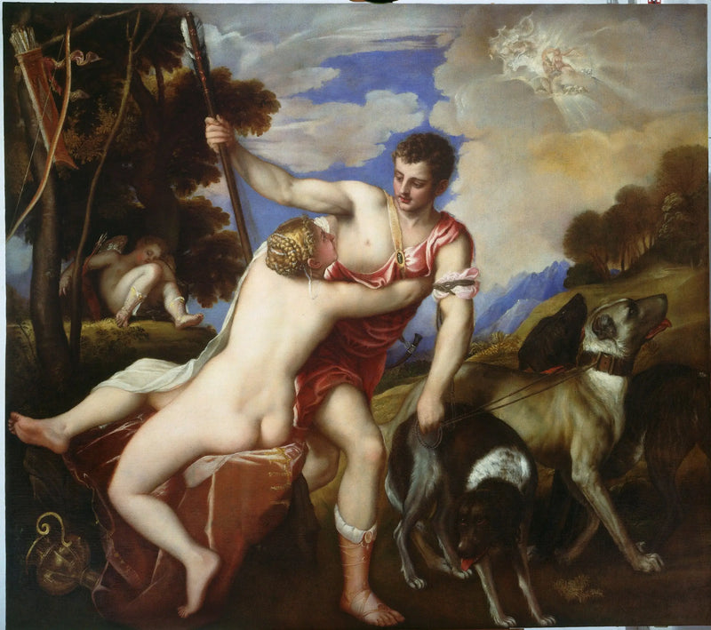Venus et Adonis - Titian