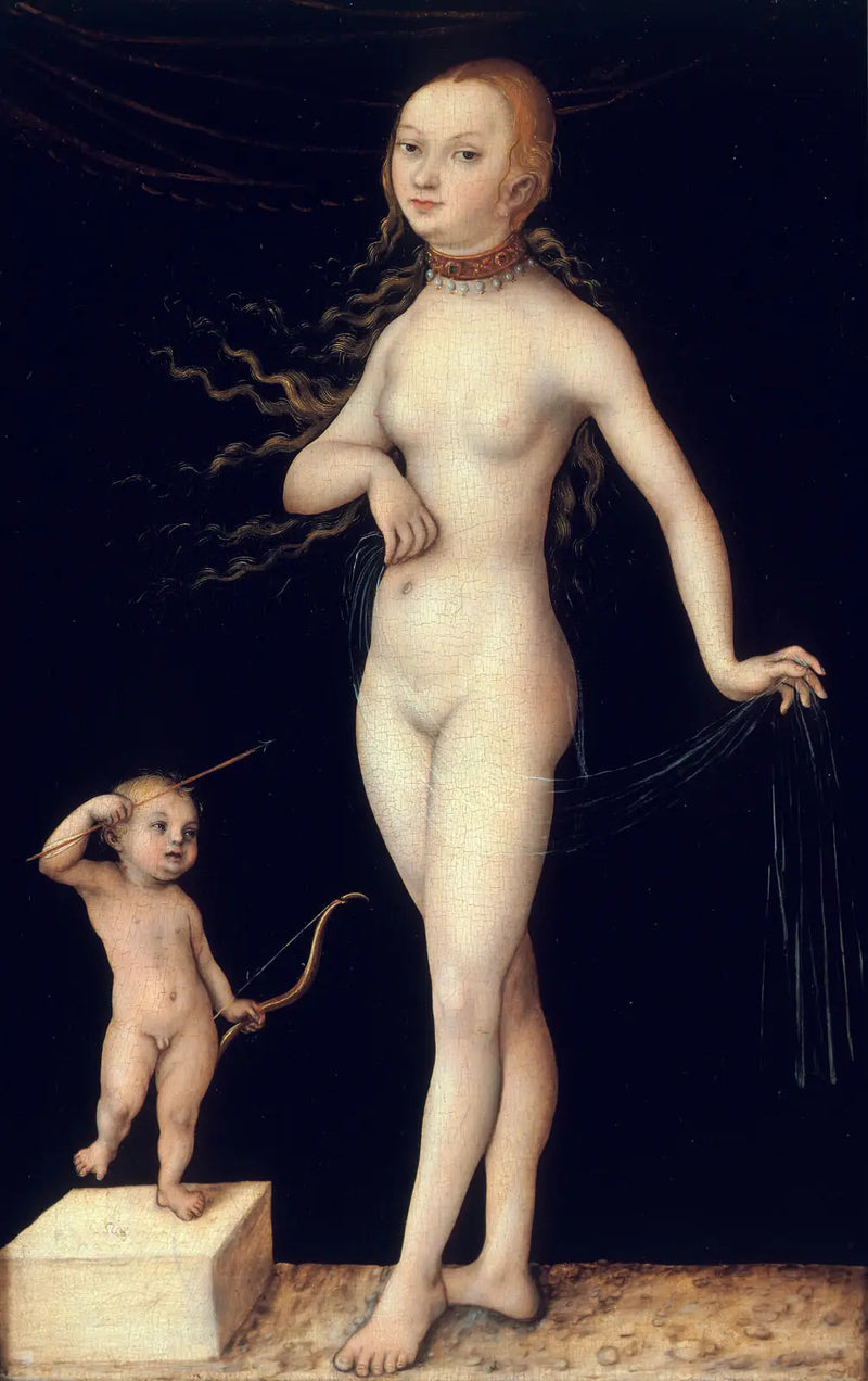 Venus and Cupid - Lucas Cranach the Elder