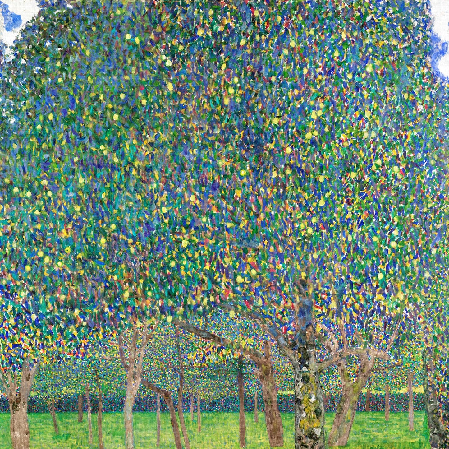 🌳 Orchards with Fruit Trees – Gustav Klimt (circa 1905)