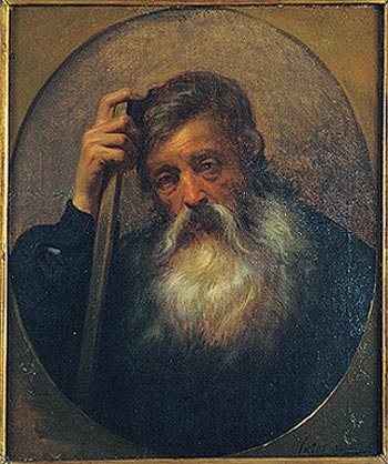 Tête d'un vieil homme - Victor Meirelles