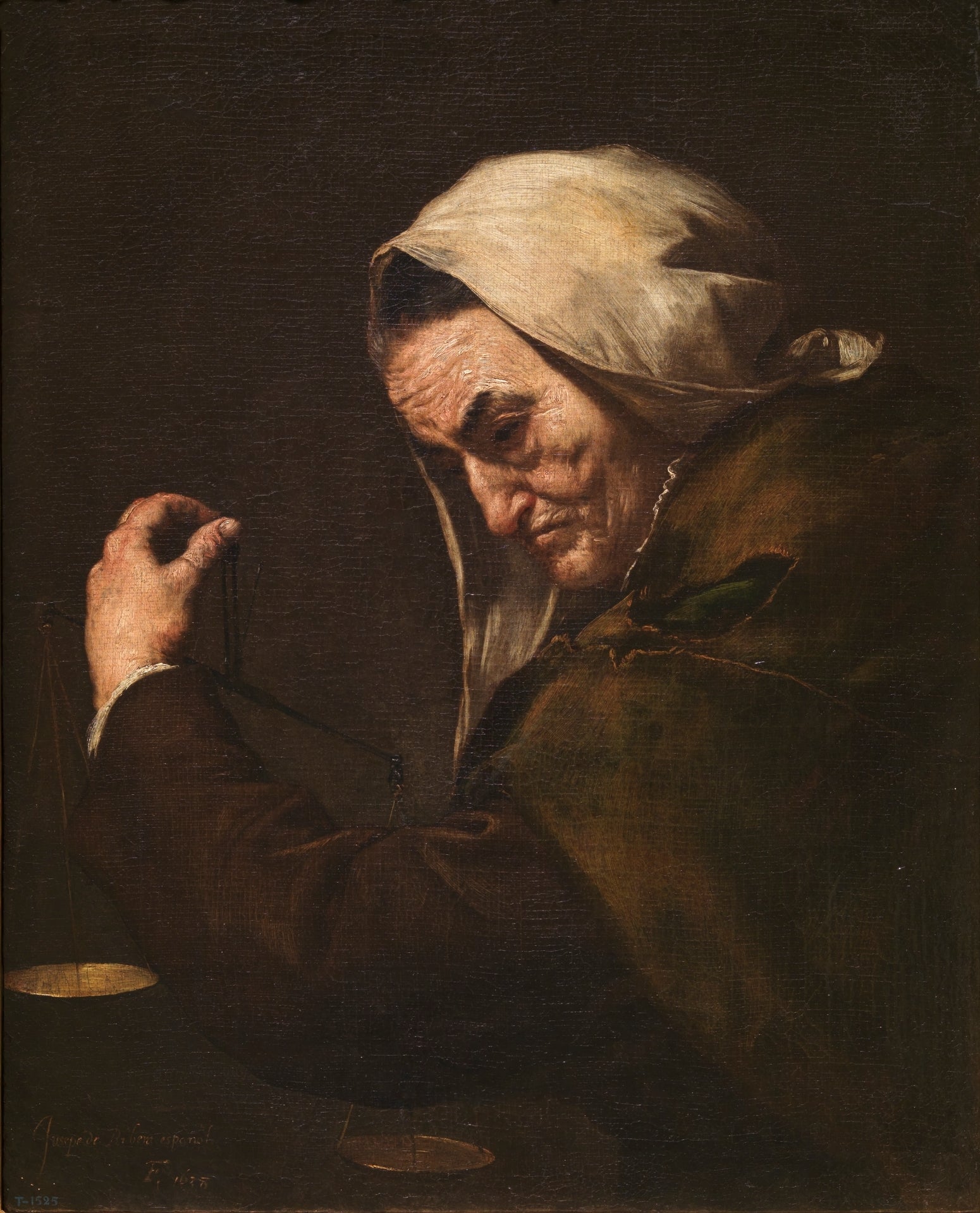 Le vieil usurier - Jusepe de Ribera - Alpha Reproduction